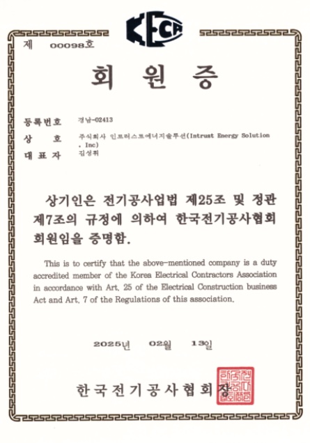 Membership Certificate