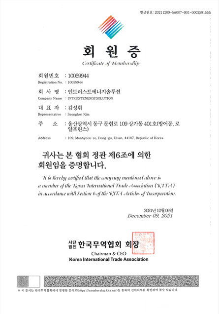 Membership Certificate