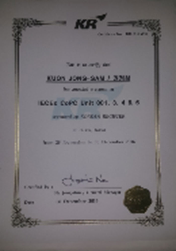 EEHA Certificate 20